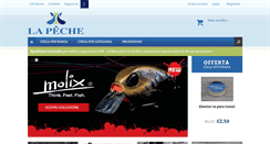 Desktop Screenshot of lapeche.it